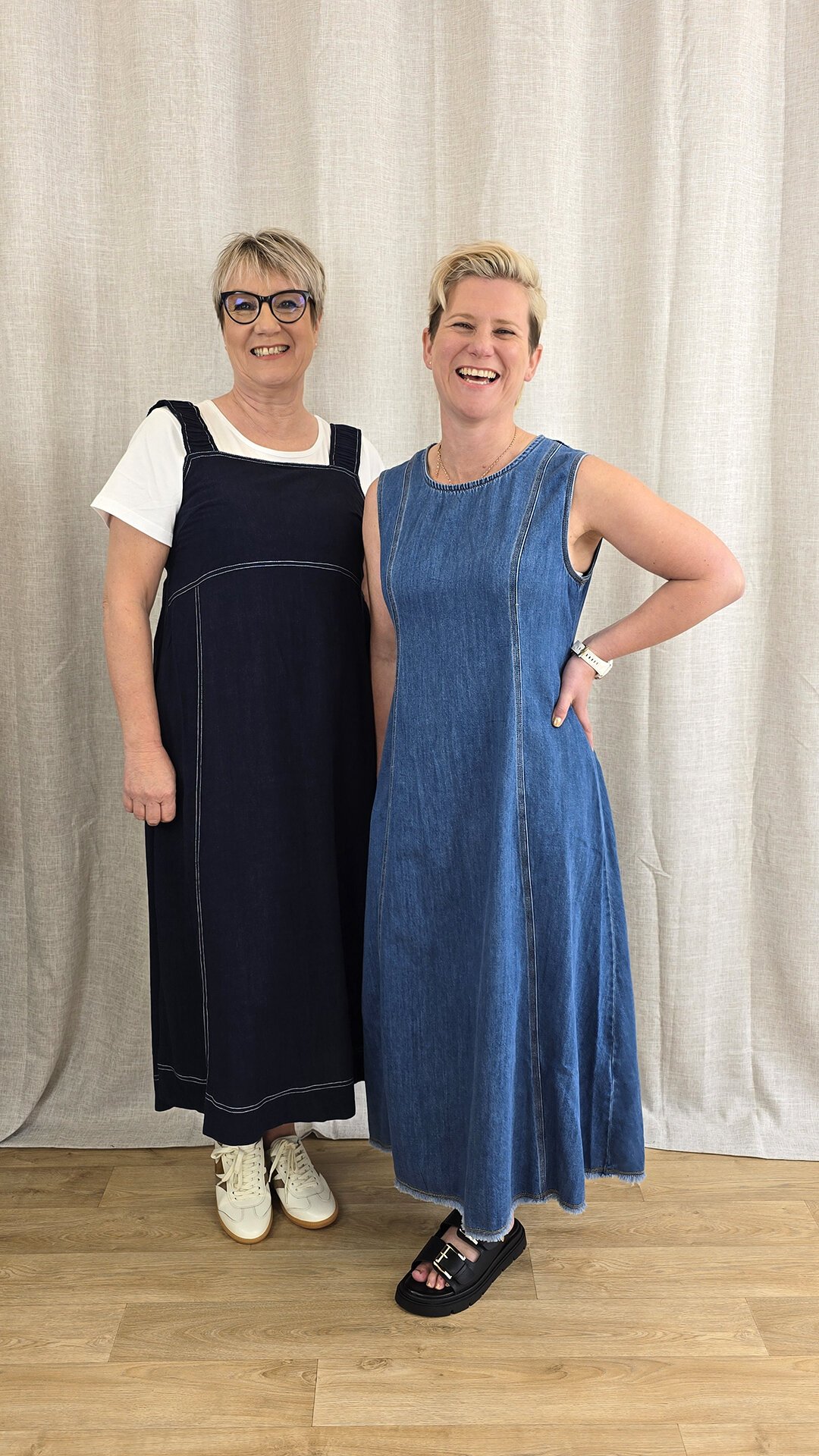 style items clothing on different bodies